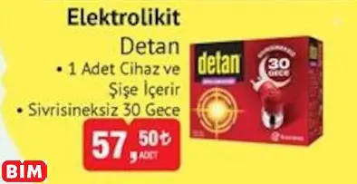 DETAN ELEKTROLİKİT DETAN ELEKTROLİKİT